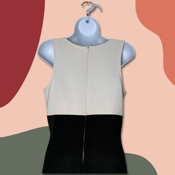 Ricki’s Black and Cream, Fit and Flare Sleeveless Dress Size 11/12 - Picture 7 of 7